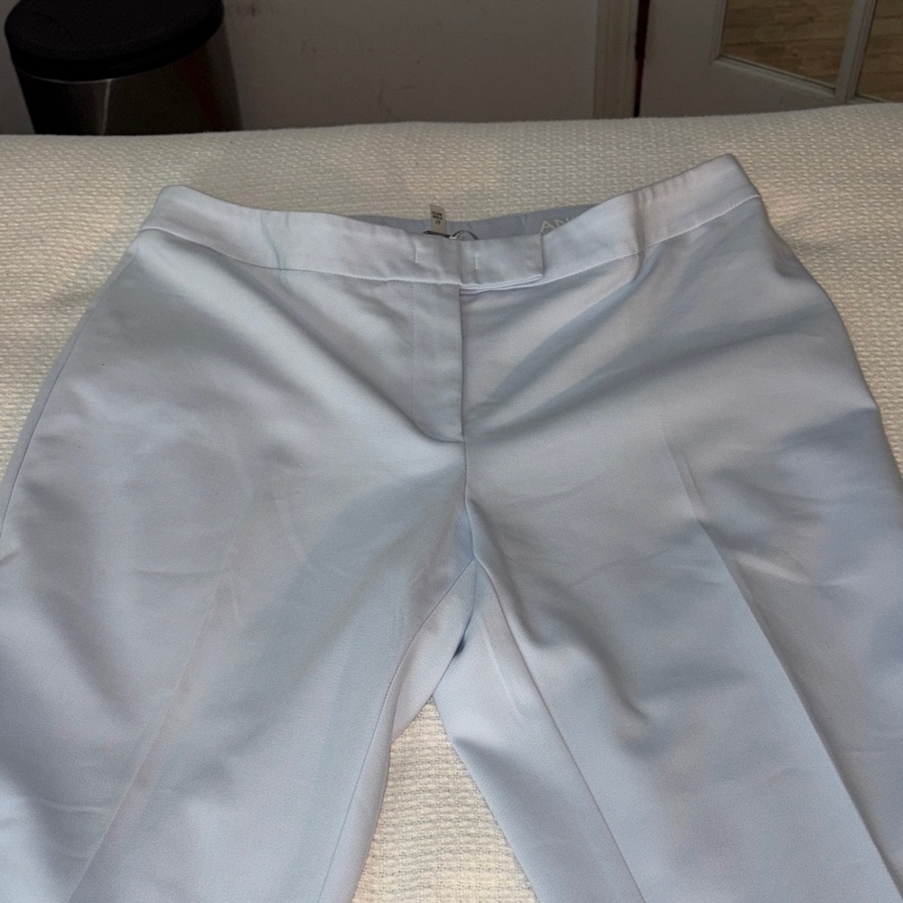 ANNE KLEIN Light Blue Dress Pants